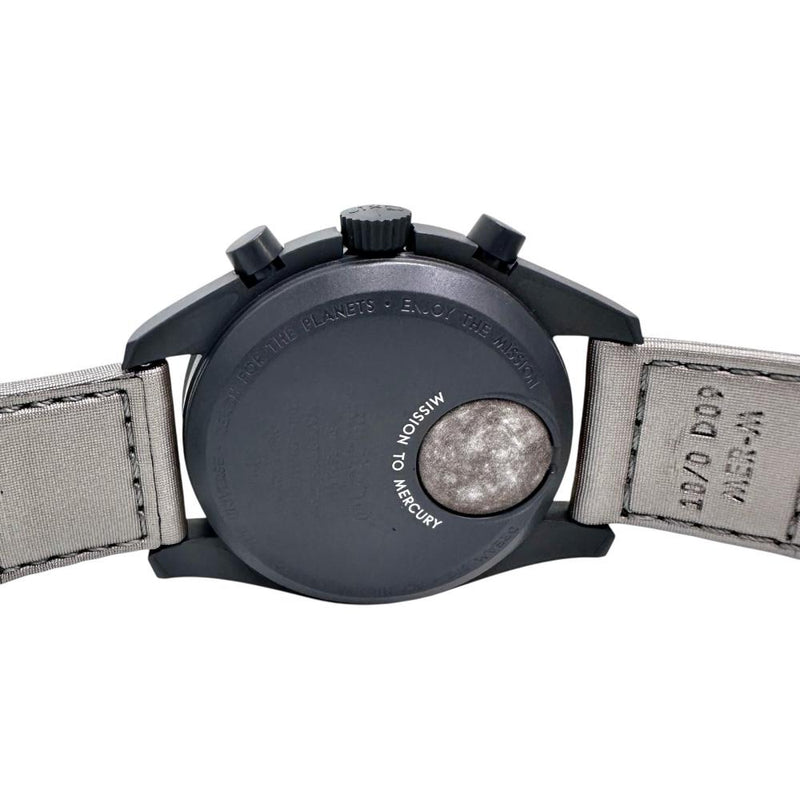 【Swatch/スウォッチ】 OMEGAコラボ マーキュリー クロノ 腕時計 プラスチック/ナイロン クオーツ グレー文字盤/シルバーナイロンベルト メンズ
【中古】【真子質店】【GD】




【TMoMa】