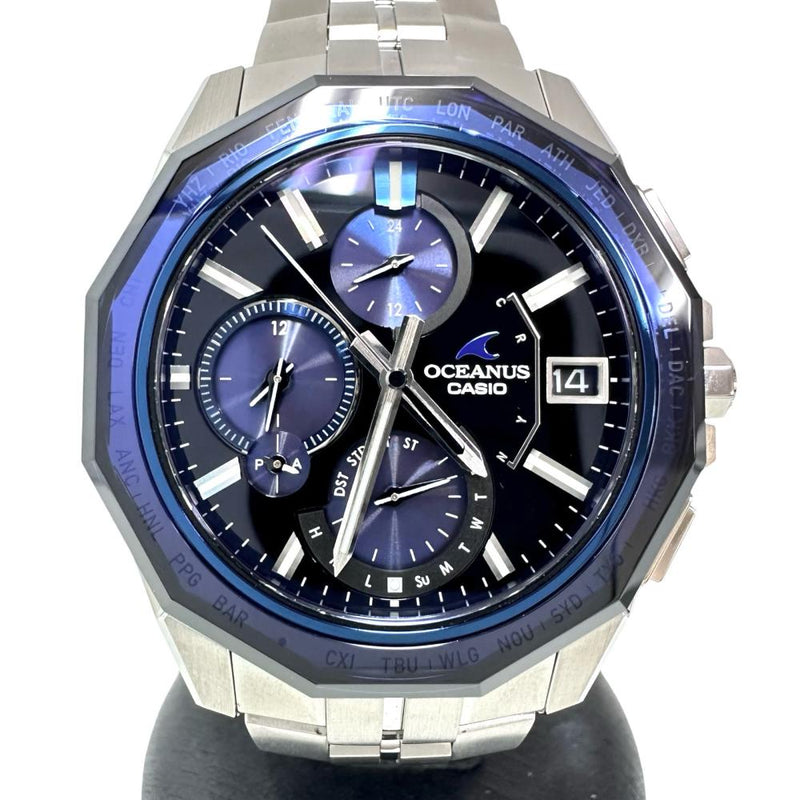 【CASIO/カシオ】 オシアナス OCW-S6000 保証書/ギャラ/箱付き 腕時計 チタン ソーラー電波 青黒文字盤 メンズ
【中古】【真子質店】【GD】




【SSx】