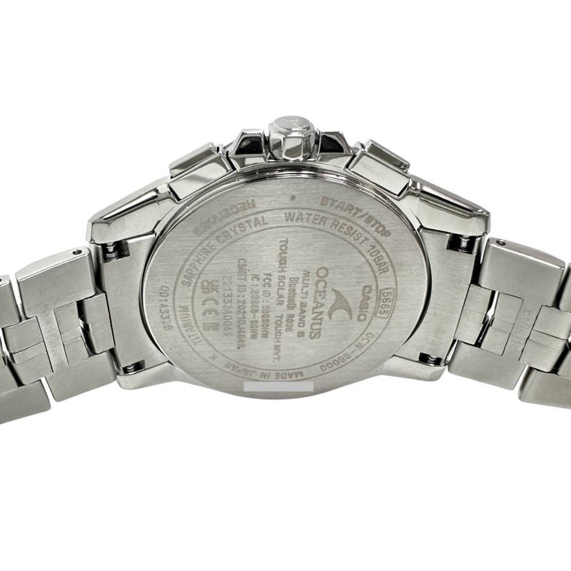 【CASIO/カシオ】 オシアナス OCW-S6000 保証書/ギャラ/箱付き 腕時計 チタン ソーラー電波 青黒文字盤 メンズ
【中古】【真子質店】【GD】




【SSx】