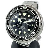 【SEIKO/セイコー】 SBBN031/7C46-0AG0 　 マリンマスター ツナ缶 腕時計 ステンレススチール/チタン クオーツ 黒文字盤 メンズ
【中古】【真子質店】【GD】




【SxT】