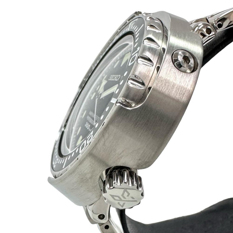 【SEIKO/セイコー】 SBBN031/7C46-0AG0 　 マリンマスター ツナ缶 腕時計 ステンレススチール/チタン クオーツ 黒文字盤 メンズ
【中古】【真子質店】【GD】




【SxT】