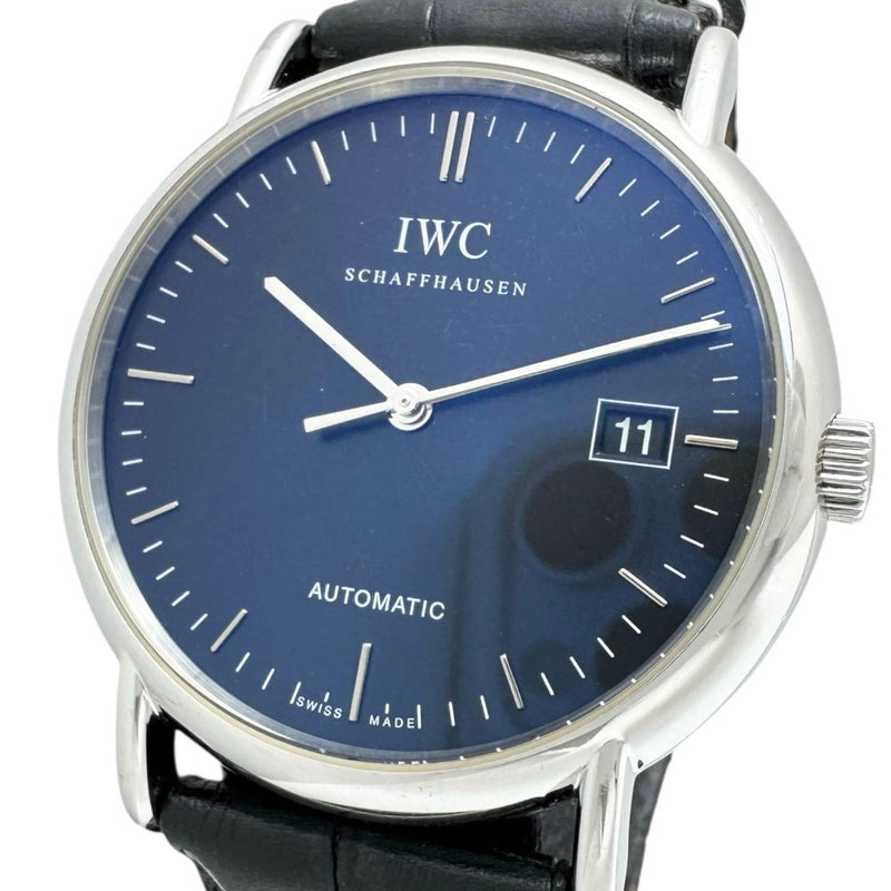 【IWC/インターナショナルウォッチカンパニー】 IW353304 ポートフィノ 腕時計 ステンレススチール/レザー 自動巻き/オートマ ブラック文字盤/ブラックレザー社外ベルト メンズ
【中古】【真子質店】【GD】




【ISMix】