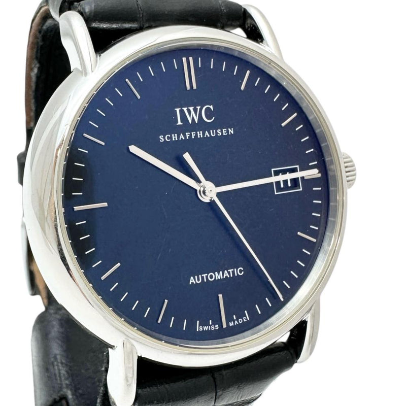 【IWC/インターナショナルウォッチカンパニー】 IW353304 ポートフィノ 腕時計 ステンレススチール/レザー 自動巻き/オートマ ブラック文字盤/ブラックレザー社外ベルト メンズ
【中古】【真子質店】【GD】




【ISMix】