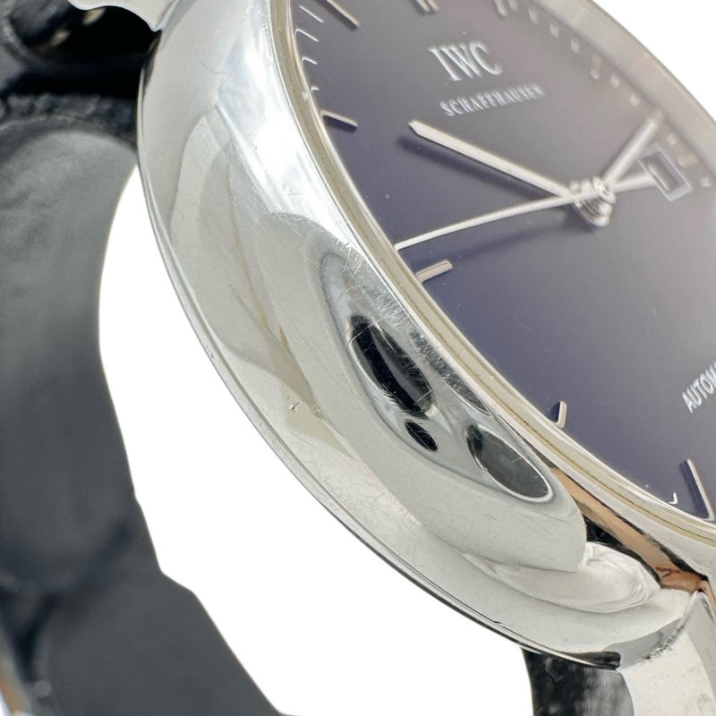 【IWC/インターナショナルウォッチカンパニー】 IW353304 ポートフィノ 腕時計 ステンレススチール/レザー 自動巻き/オートマ ブラック文字盤/ブラックレザー社外ベルト メンズ
【中古】【真子質店】【GD】




【ISMix】