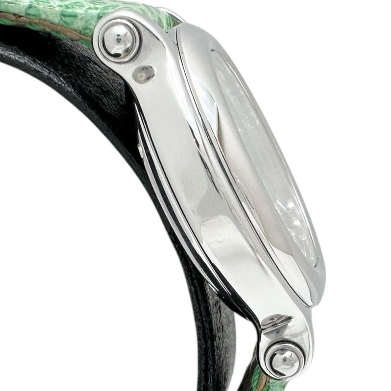 【Chopard/ショパール】 27/8428 ハッピースポーツ クローバー 腕時計 ステンレススチール/レザー/シェル クオーツ グリーンシェル文字盤/グリーンレザーベルト レディース
【中古】【真子質店】【GD】




【TxxT】