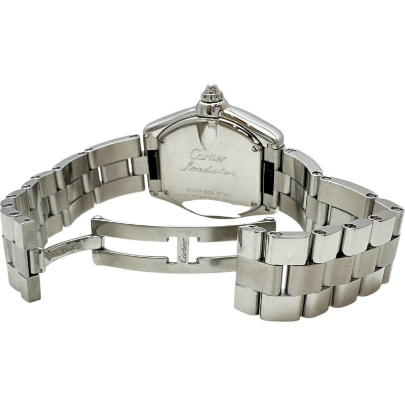 【CARTIER/カルティエ】 W6206007 ロードスターSM 2008年クリスマス限定　保証書/ギャラ/箱付き 腕時計 ステンレススチール/シェル クオーツ シェル文字盤/シルバーベルト レディース
【中古】【真子質店】【BL】




【MaDMaT】