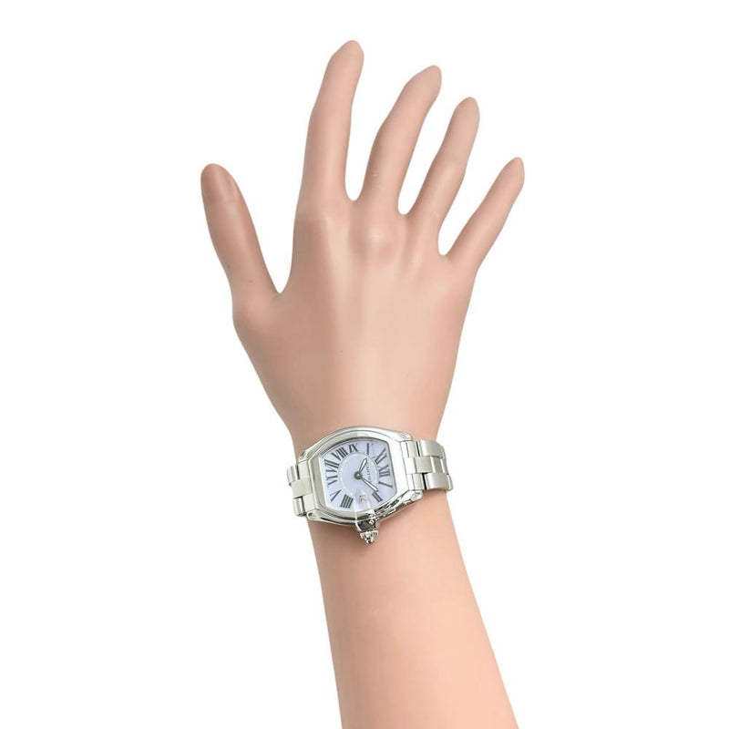 【CARTIER/カルティエ】 W6206007 ロードスターSM 2008年クリスマス限定　保証書/ギャラ/箱付き 腕時計 ステンレススチール/シェル クオーツ シェル文字盤/シルバーベルト レディース
【中古】【真子質店】【BL】




【MaDMaT】