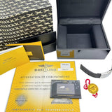 【BREITLING/ブライトリング】 IB0110 クロノマット44 ビコロ 腕時計 ステンレススチール 自動巻き/オートマ ブラック＆ゴールド文字盤/シルバーベルト レディース
【中古】【真子質店】【BL】




【DTSx】