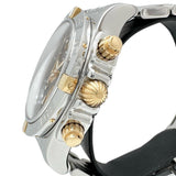 【BREITLING/ブライトリング】 IB0110 クロノマット44 ビコロ 腕時計 ステンレススチール 自動巻き/オートマ ブラック＆ゴールド文字盤/シルバーベルト レディース
【中古】【真子質店】【BL】




【DTSx】