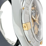 【BREITLING/ブライトリング】 IB0110 クロノマット44 ビコロ 腕時計 ステンレススチール 自動巻き/オートマ ブラック＆ゴールド文字盤/シルバーベルト レディース
【中古】【真子質店】【BL】




【DTSx】