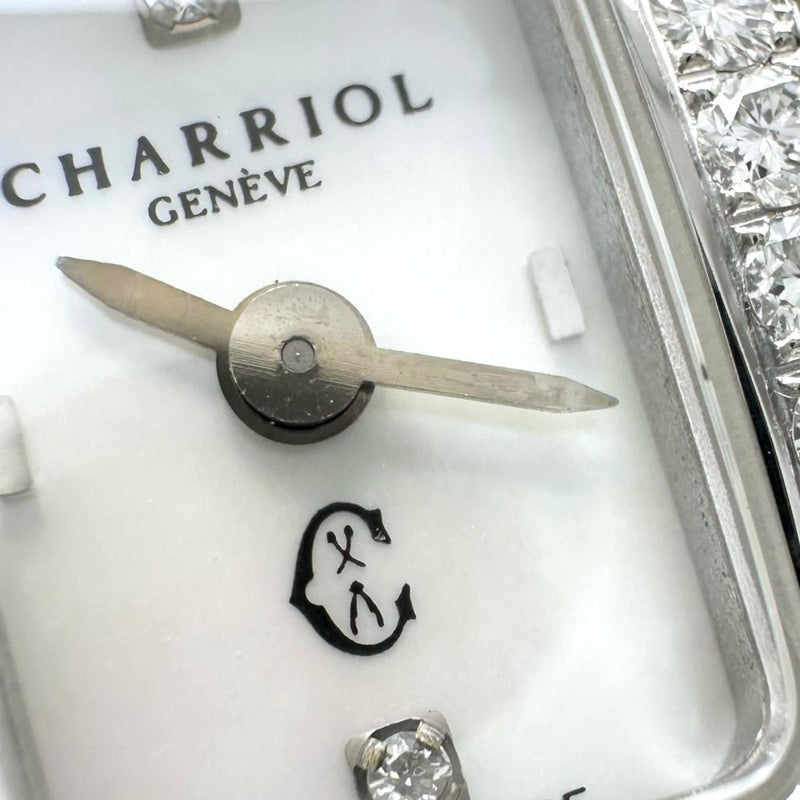 【CHARRIOL/シャリオール】 INTRM9 コロンブス スクエア 腕時計 ステンレススチール クオーツ ホワイトシェル文字盤/シルバーベルト レディース
【中古】【真子質店】【GD】




【Dxx】