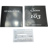 【Sinn/ジン】 103.B.AUTO インストゥルメント クロノ 腕時計 ステンレススチール/レザー 自動巻き/オートマ ブラック文字盤/ブラックレザー社外ベルト メンズ
【中古】【真子質店】【BL】




【ISxMa】