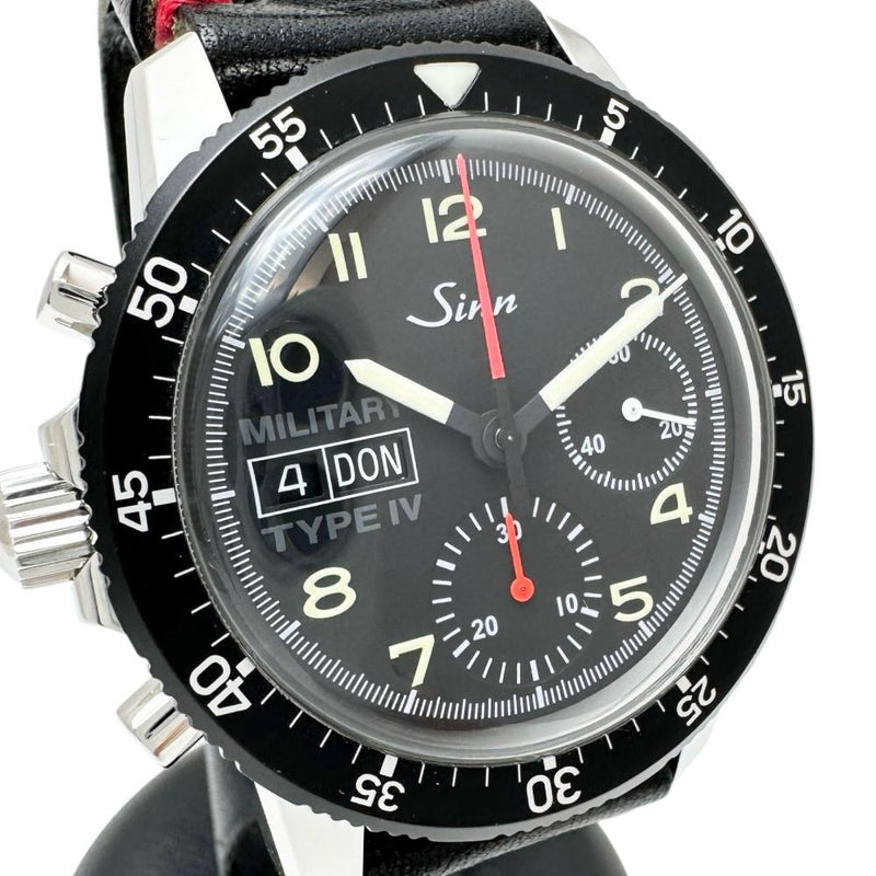 【Sinn/ジン】 103 ミリタリータイプ4 日本限定100本 腕時計 ステンレススチール/レザー 自動巻き/オートマ ブラック文字盤/ブラックレザーベルト メンズ
【中古】【真子質店】【BL】




【MaMaxx】