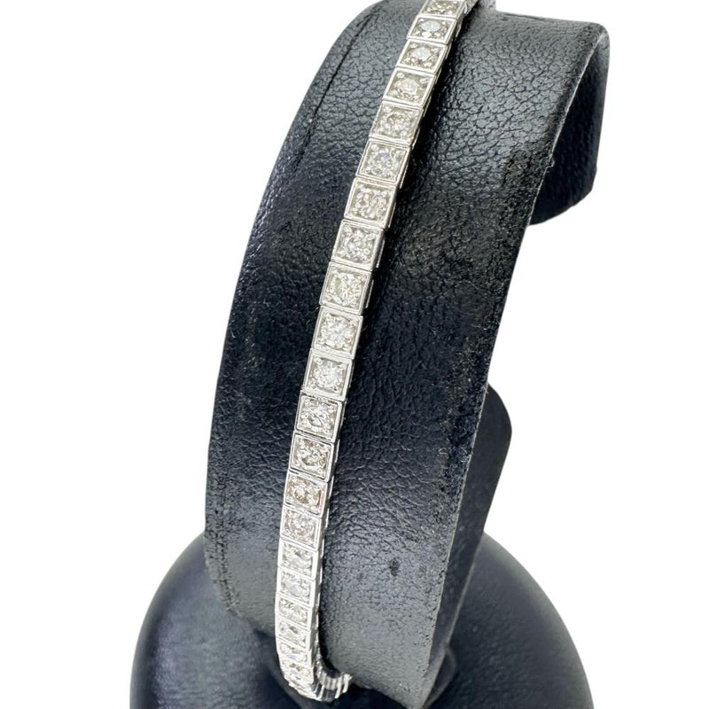 形状記憶バングル ダイヤモンド ブレスレット Pt950プラチナ 9.5g 16～cm レディース
【中古】【真子質店】【NN】




【Ixxx】