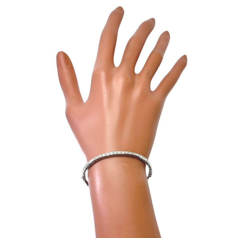 形状記憶バングル ダイヤモンド ブレスレット Pt950プラチナ 9.5g 16～cm レディース
【中古】【真子質店】【NN】




【Ixxx】