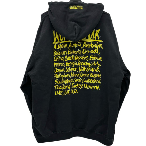 UAH21TR632 【VETEMENTS/ヴェトモン】ワールドツアーフーディー パーカー 20AW コットン/ポリエステル ブラック/イエロー文字 メンズ【中古】【真子質店】【GD】




【Txx】