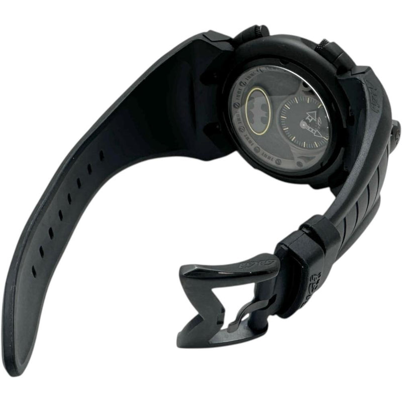 【Gaga Milano/ガガミラノ】 8000.BT.02 バットマン 限定50本　保証書/ギャラ/箱付き　ダブルフェイス 腕時計 ステンレススチール/ラバー クオーツ ブラック文字盤/ブラックラバーベルト メンズ
【中古】【真子質店】【GD】




【IIMiMi】