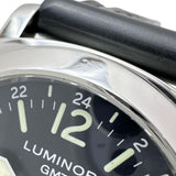 【PANERAI/パネライ】 PAM00088 ルミノール GMT OH済 腕時計 ステンレススチール/ラバー 自動巻き/オートマ J番（2007年） ブラック文字盤/ブラックラバーベルト メンズ
【中古】【真子質店】【BL】




【MaMiKT】