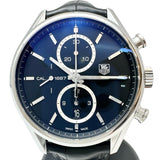 【TAG HEUER/タグホイヤー】 CAR2110 カレラ クロノグラフ　キャリバー1887 裏スケルトン　保証書/ギャラ付き 腕時計 ステンレススチール/レザー 自動巻き/オートマ ブラック文字盤/ブラックレザーベルト メンズ
【中古】【真子質店】【GD】




【ITDMa】