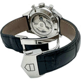 【TAG HEUER/タグホイヤー】 CAR2110 カレラ クロノグラフ　キャリバー1887 裏スケルトン　保証書/ギャラ付き 腕時計 ステンレススチール/レザー 自動巻き/オートマ ブラック文字盤/ブラックレザーベルト メンズ
【中古】【真子質店】【GD】




【ITDMa】