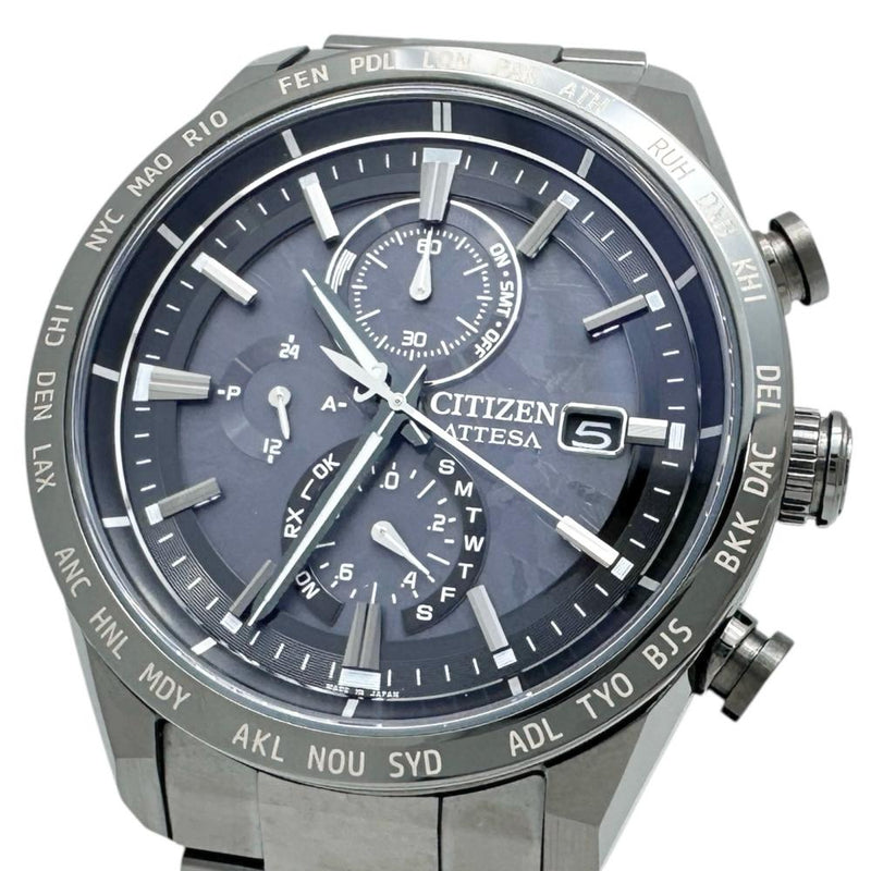 【CITIZEN/シチズン】 AT8287-62E/H800-A1CN20C アテッサ HAKUTO-Rコラボ 2900本限定 腕時計 チタン ソーラー電波 グレー文字盤/ブラックベルト メンズ
【中古】【真子質店】【GD】




【KST】