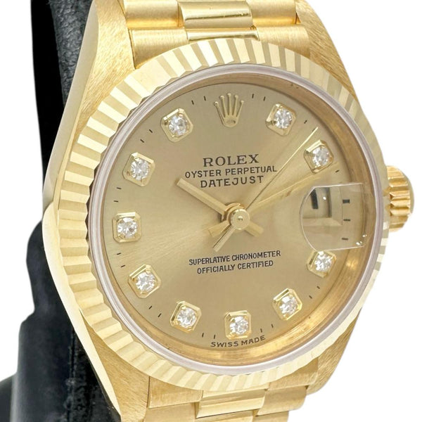 【ROLEX/ロレックス】 69178G(新) デイトジャスト 腕時計 K18YGイエローゴールド 自動巻き/オートマ ゴールド文字盤/ゴールドベルト レディース
【中古】【真子質店】【BL】




【IDMiMox】
【ex】