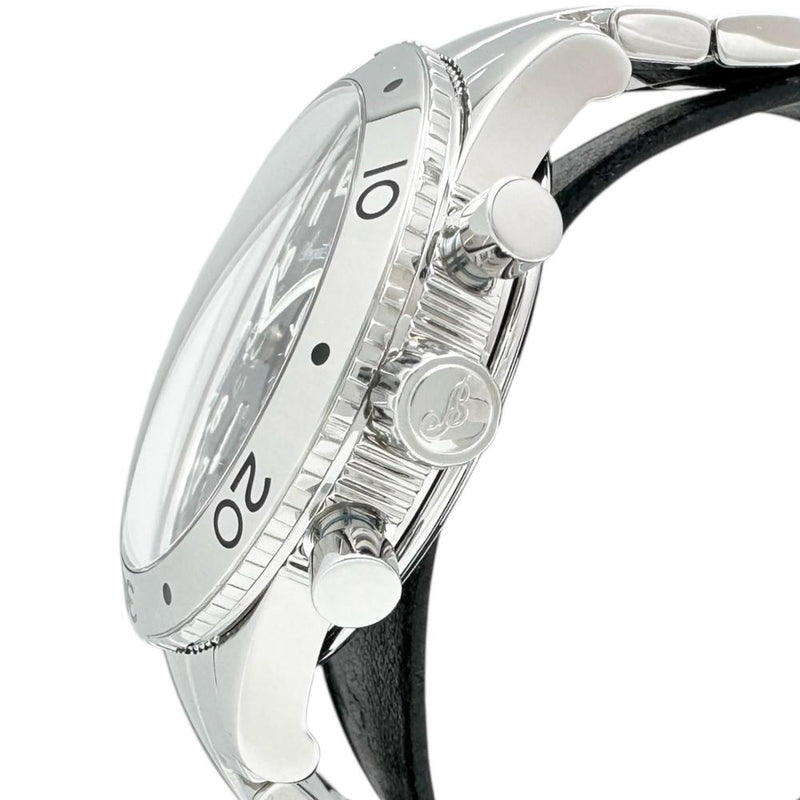 【Breguet/ブレゲ】 3800ST アエロナバル タイプXX クロノグラフ　保証書/ギャラ/箱付き 腕時計 ステンレススチール 自動巻き/オートマ ブラック文字盤/シルバーベルト メンズ
【中古】【真子質店】【BL】




【YDSx】