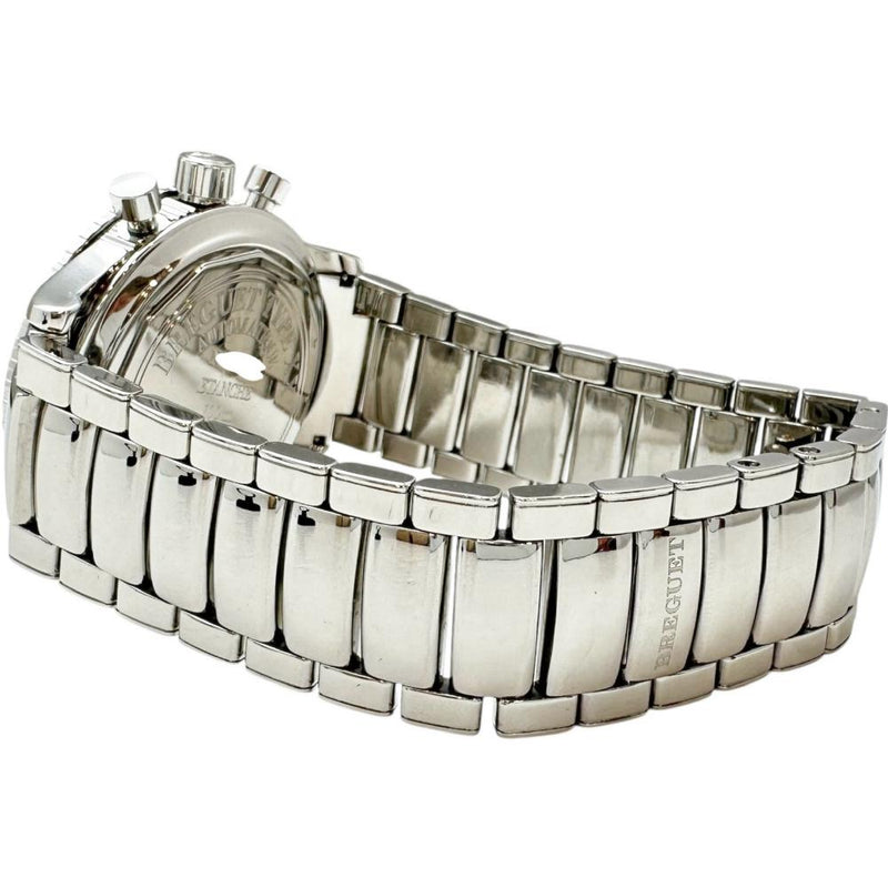 【Breguet/ブレゲ】 3800ST アエロナバル タイプXX クロノグラフ　保証書/ギャラ/箱付き 腕時計 ステンレススチール 自動巻き/オートマ ブラック文字盤/シルバーベルト メンズ
【中古】【真子質店】【BL】




【YDSx】