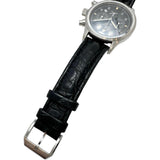 【IWC/インターナショナルウォッチカンパニー】 IW374101 フリーガー クロノグラフ ※バッテリー交換済　トリチウム 腕時計 ステンレススチール/レザー クオーツ ブラック文字盤/ブラックレザーベルト メンズ
【中古】【真子質店】【GD】




【IKMaMi】