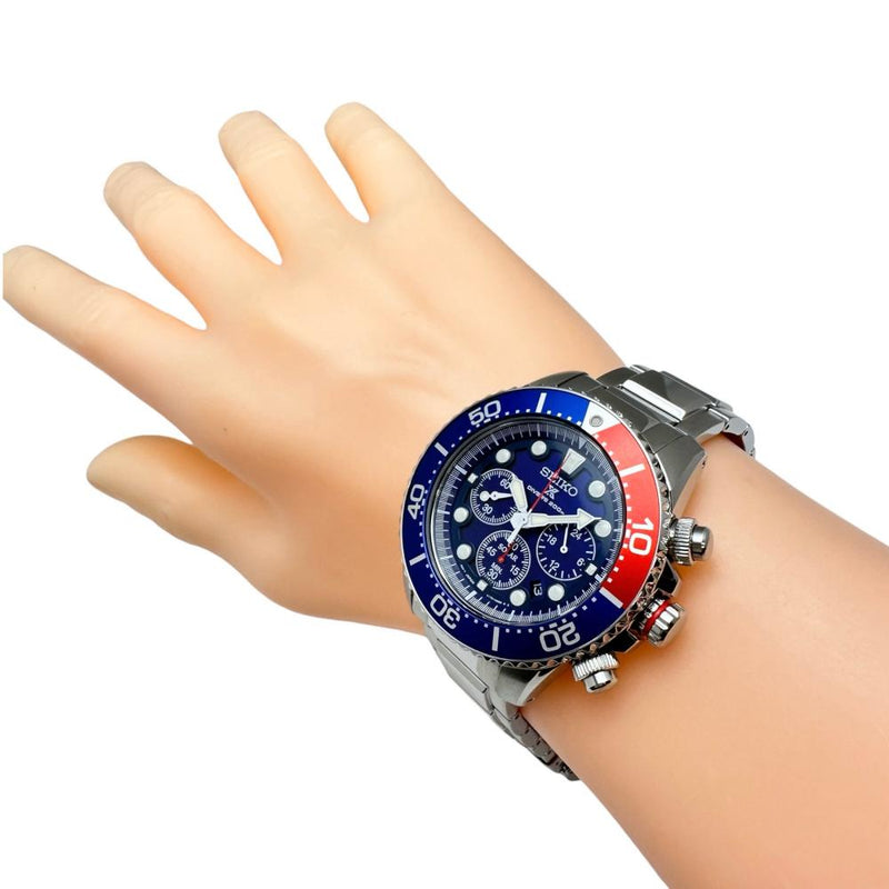 SEIKO/セイコー】 V175-0EY0 プロスペックス ダイバー クロノ 腕時計