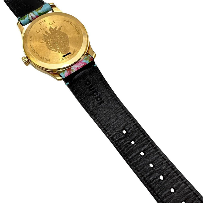GUCCI グッチ Gタイムレス 126.4 クォーツ メンズ 腕時計【美品中古