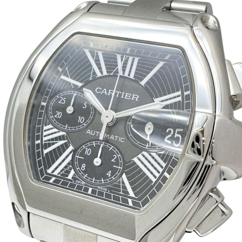 カルティエ、車の中飾り物 CARTIER/カルティエ】 W62020X6 ロードスターXL OH済 箱/保付 腕時計