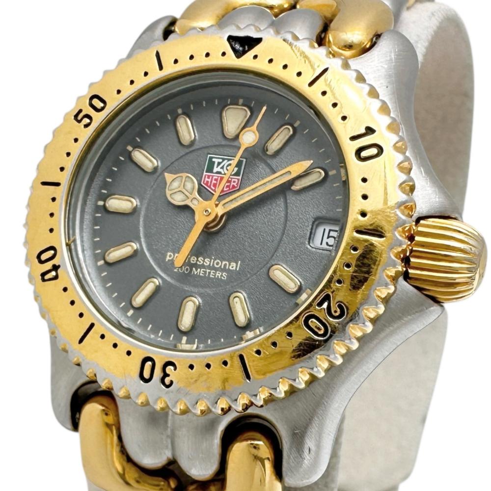 美品 TAG HEUER WG1420-0 タグホイヤー 付属品あり TAG HEUER/タグホイヤー】 プロフェッショナル 200m WG1420-0 腕時計