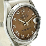 【ROLEX/ロレックス】 デイトジャスト 68240 腕時計 ステンレススチール 自動巻き/オートマ U番（1997年） ピンクブラウン文字盤/シルバー ボーイズ
【中古】【真子質店】【BL】




【MoMoxx】
【ex】