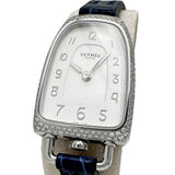 [HERMES] Galop d'Hermes MM Diamond Bezel GA1.130 Watch Stainless Steel/Leather Quartz Silver Dial/Blue Leather Strap Ladies
[Used] [Makoto Shichiten] [BL]

[MaMaxx]