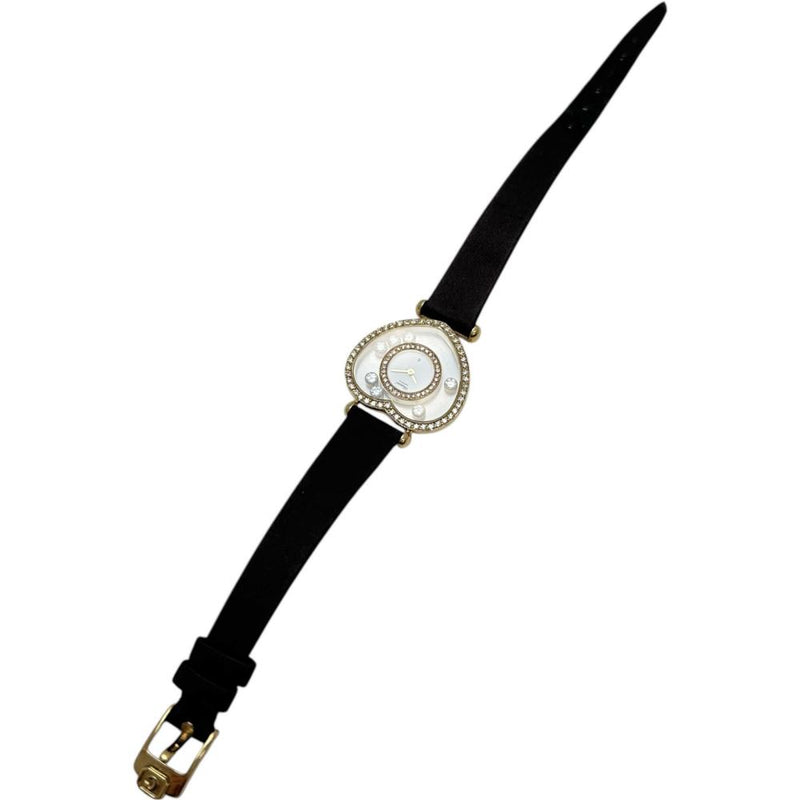 ショパール 腕時計 ハッピーダイヤモンド K18 OVH済 中古品(43076 