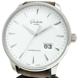 【GLASHUTTE ORIGINAL/グラスヒュッテ・オリジナル】 1-36-03 セネタ エクセレンス パノラマデイト 裏スケルトン 腕時計 ステンレススチール/レザー 自動巻き/オートマ ホワイト文字盤/ブラウンレザーベルト メンズ
【中古】【真子質店】【BL】




【MoMoxx】