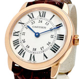 【CARTIER/カルティエ】 W6701007 ロンドソロSM 腕時計 K18PGピンクゴールド/レザー/ステンレススチール クオーツ シルバー文字盤/ブラウンレザーベルト レディース
【中古】【真子質店】【BL】




【MaMoMaI】