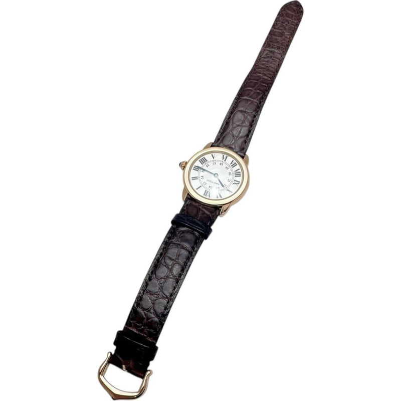 カルティエ 腕時計 W6701007 CARTIER/カルティエ】 W6701007 ロンドソロSM 腕時計 K18PGピンク