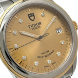 【TUDOR/チューダー/チュードル】 55003 箱/保付 グラマー デイト ダイヤ10P 腕時計 ステンレススチール/YG 自動巻き/オートマ I番（2003年） シャンパン文字盤/ゴールド×シルバーコンビ メンズ
【中古】【真子質店】【BL】




【TMoxMi】