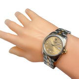 【TUDOR/チューダー/チュードル】 55003 箱/保付 グラマー デイト ダイヤ10P 腕時計 ステンレススチール/YG 自動巻き/オートマ I番（2003年） シャンパン文字盤/ゴールド×シルバーコンビ メンズ
【中古】【真子質店】【BL】




【TMoxMi】