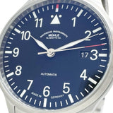 M1-37-44-100 ミューレグラスヒュッテ テラスポート2　保証書/ギャラ/箱付き 腕時計 ステンレススチール 自動巻き/オートマ ブラック文字盤/シルバーベルト メンズ
【中古】【真子質店】【GD】




【IDMax】