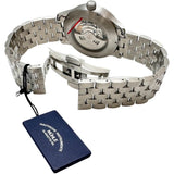 M1-37-44-100 ミューレグラスヒュッテ テラスポート2　保証書/ギャラ/箱付き 腕時計 ステンレススチール 自動巻き/オートマ ブラック文字盤/シルバーベルト メンズ
【中古】【真子質店】【GD】




【IDMax】