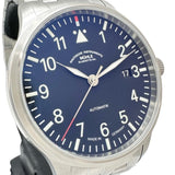 M1-37-44-100 ミューレグラスヒュッテ テラスポート2　保証書/ギャラ/箱付き 腕時計 ステンレススチール 自動巻き/オートマ ブラック文字盤/シルバーベルト メンズ
【中古】【真子質店】【GD】




【IDMax】