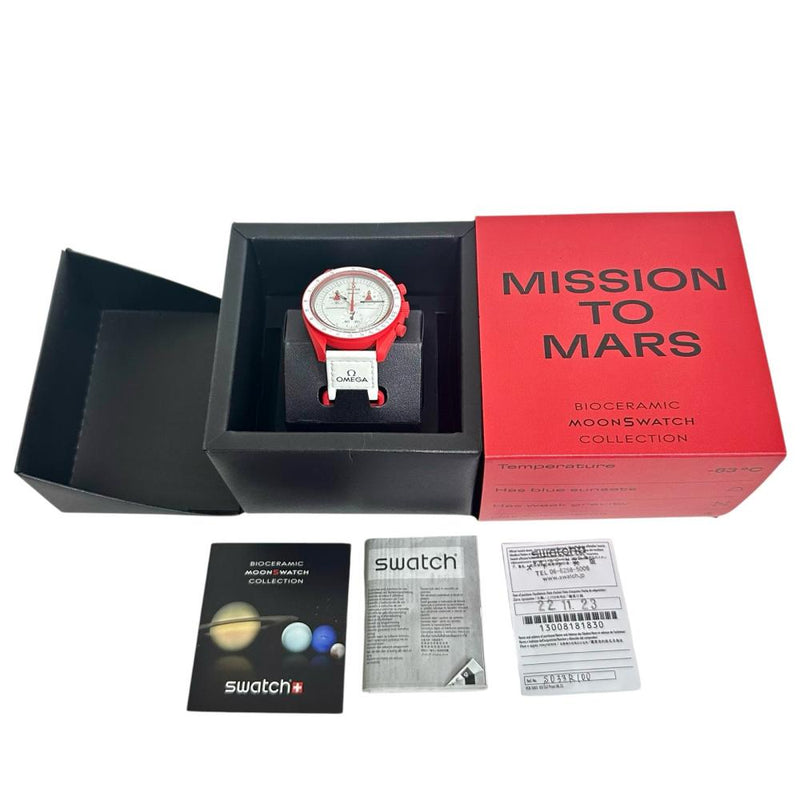Swatch/スウォッチ】 ミッショントゥマーズ SO33R100 未使用 オメガ