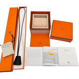 【HERMES/エルメス】 KE4.110 ケリーウォッチ　保証書/ギャラ/箱付き 腕時計 ステンレススチール クオーツ パールホワイト文字盤/シルバーベルト レディース
【中古】【真子質店】【BL】




【TMaMoD】