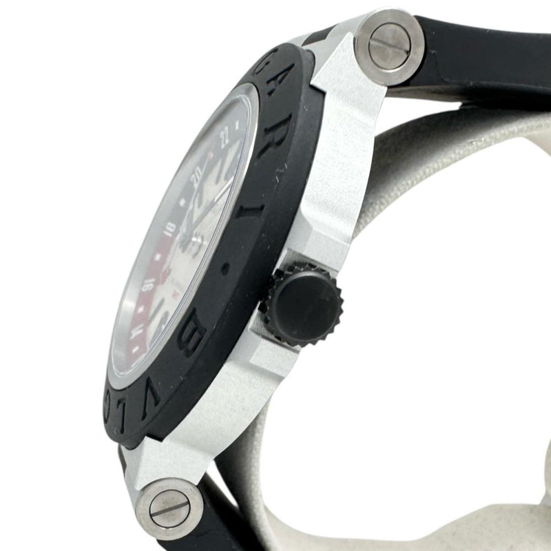 BVLGARI/ブルガリ】 BB40ATGMT ブルガリ アルミニウム GMT 腕時計 
