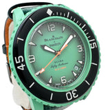 【Swatch/斯沃琪】SO35I100 宝珀联名五十噚印度洋系列 透底 附保修卡/说明书/表盒 腕表/皮革/生物陶瓷 自动机械/自缠式 绿色表盘/绿色皮带 男士
【中古】【真子质店】【GD】




【MaMoT】