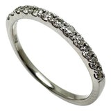 Size 10 Diamond (Heart & Cupid) Total 0.20ct Ring K18WG White Gold 18k 1.8g Ladies
[Used] [Makoto Shichiten] [NN]

[MaMox]