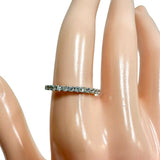 Size 10 Diamond (Heart & Cupid) Total 0.20ct Ring K18WG White Gold 18k 1.8g Ladies
[Used] [Makoto Shichiten] [NN]

[MaMox]